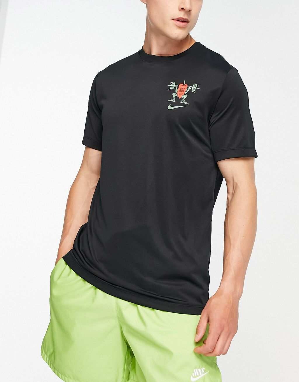 

Черная футболка Nike Training Dri-FIT «Drop it Like It Hot»