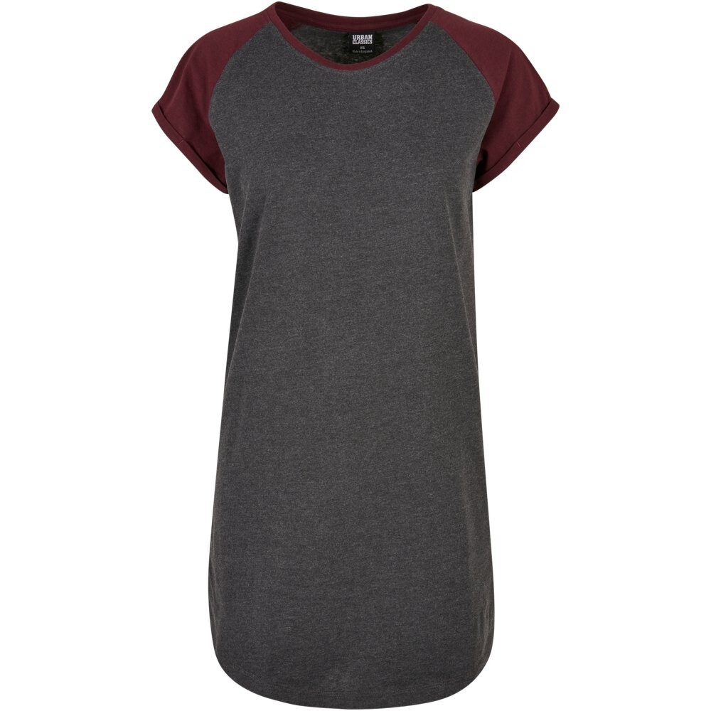 

Платье Urban Classics Contrast Raglan, серый