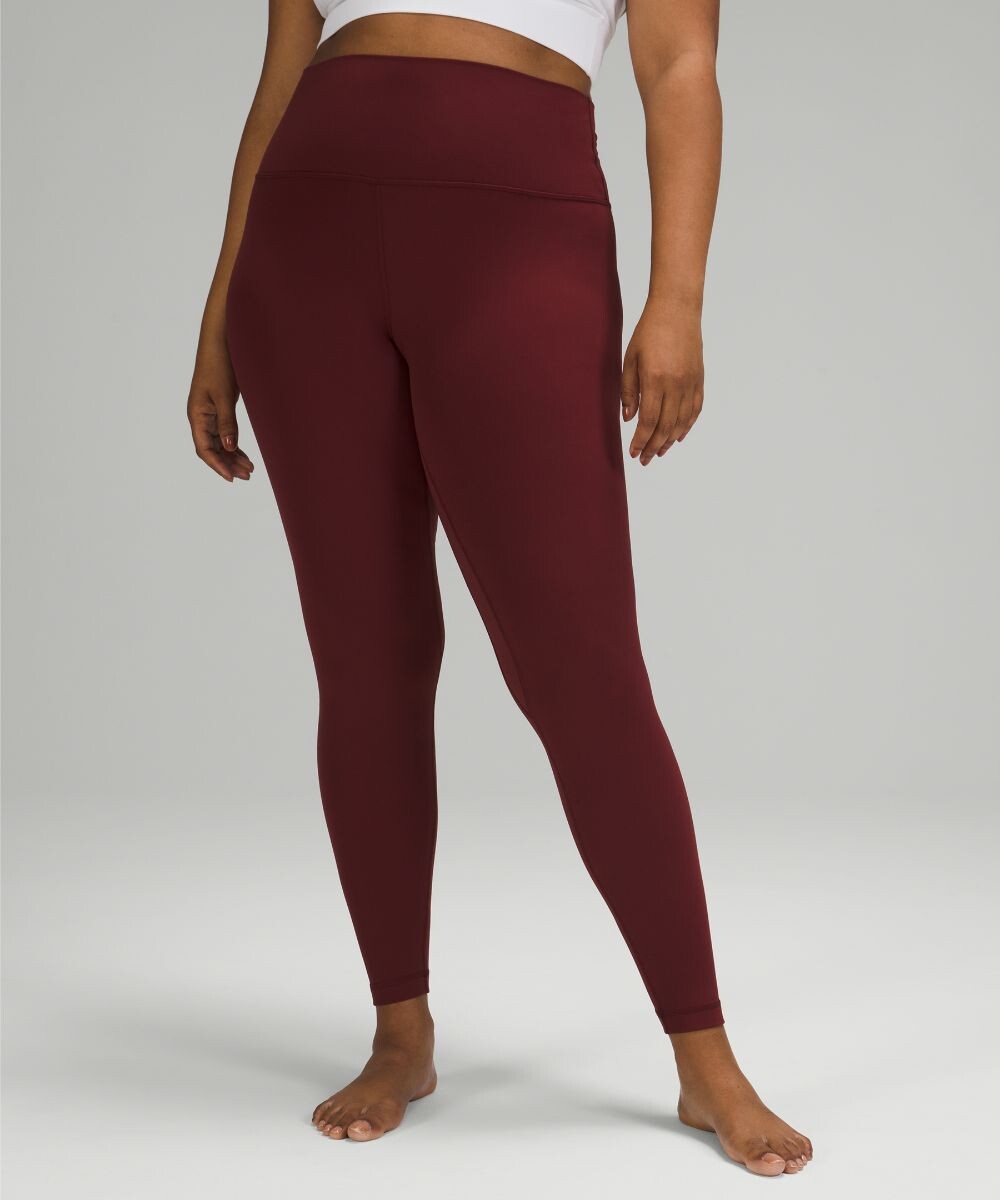 

Леггинсы Align с высокой посадкой Lululemon, красный