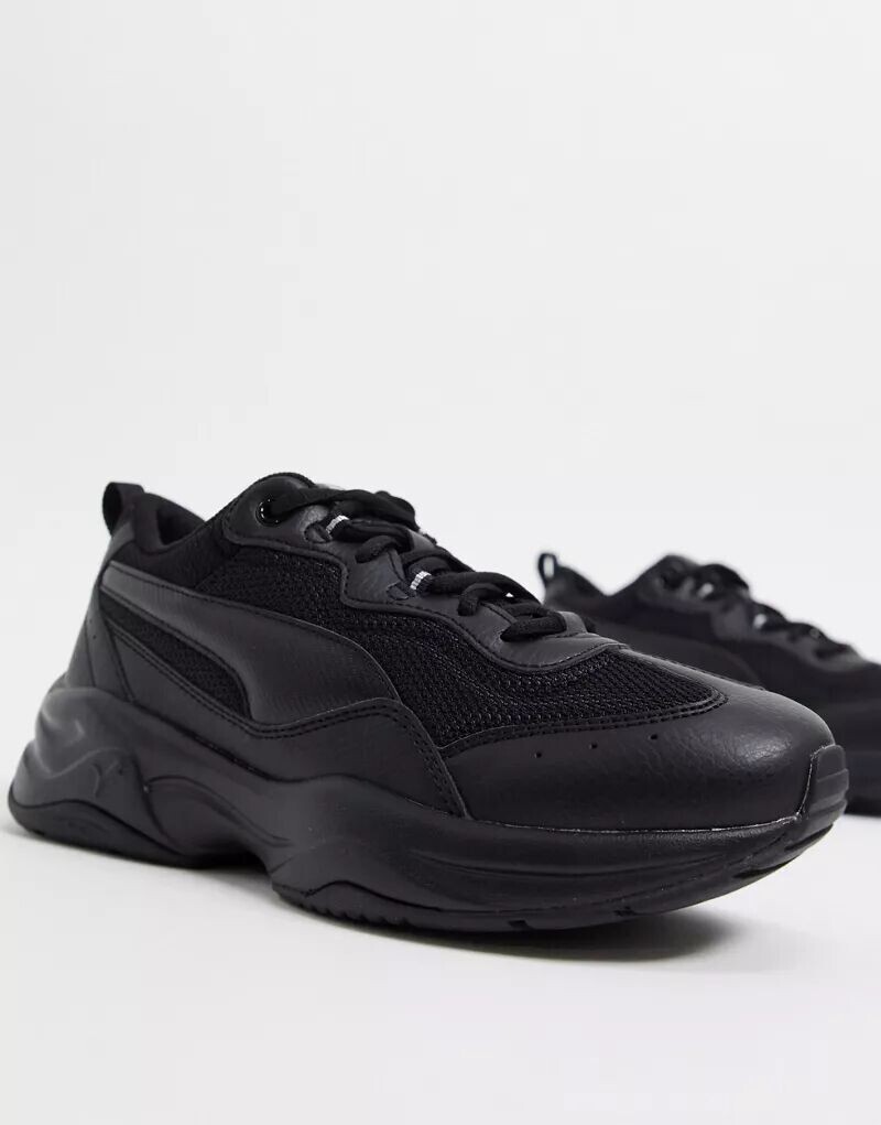 

Черные кроссовки Puma Cilia Chunky, Черный