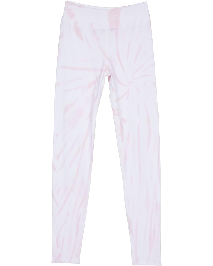 Брюки Tiny Whales Ray of Sunshine Spiral Tie-Dye Leggings, цвет Pink/White Tie-Dye