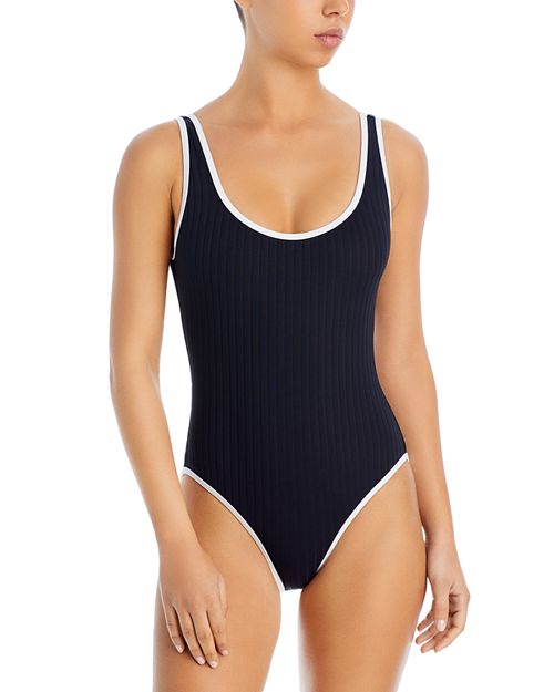 Сплошной купальник Annemarie Solid & Striped, цвет Black