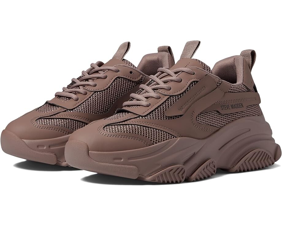 

Кроссовки Steve Madden Possession Sneaker, цвет Dark Mauve