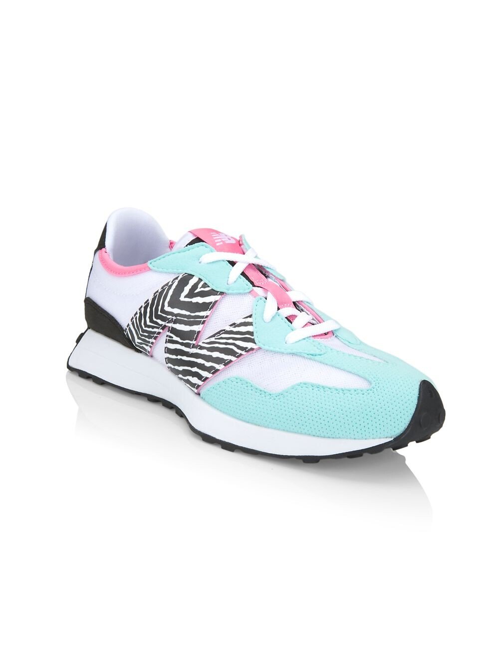 

Кроссовки 327 для маленьких девочек и девочек New Balance, черный