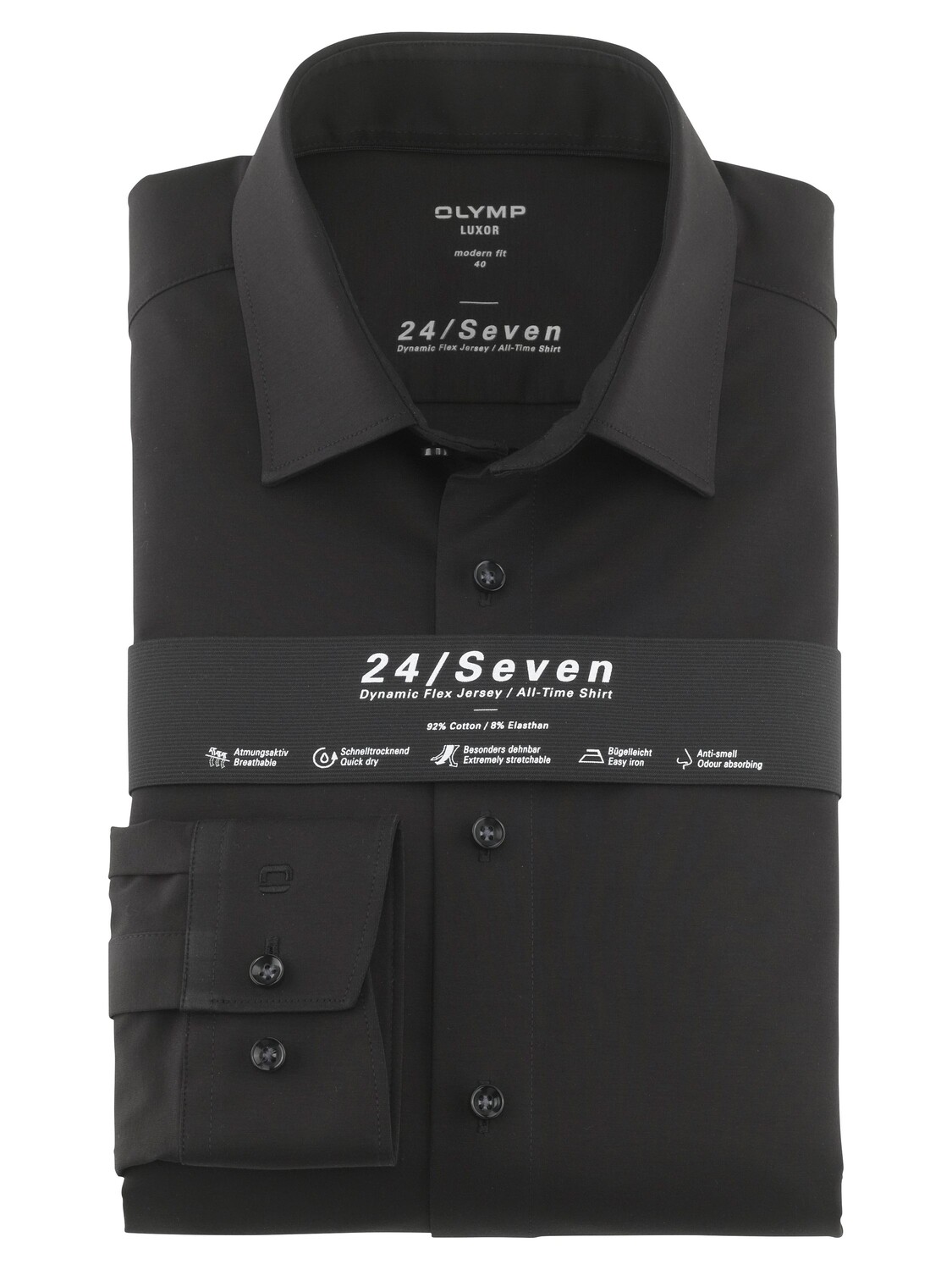 

Рубашка OLYMP Luxor 24/Seven, черный