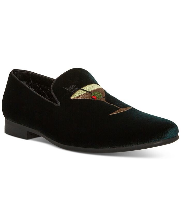 

Мужские мятные бархатные слипоны Steve Madden, зеленый