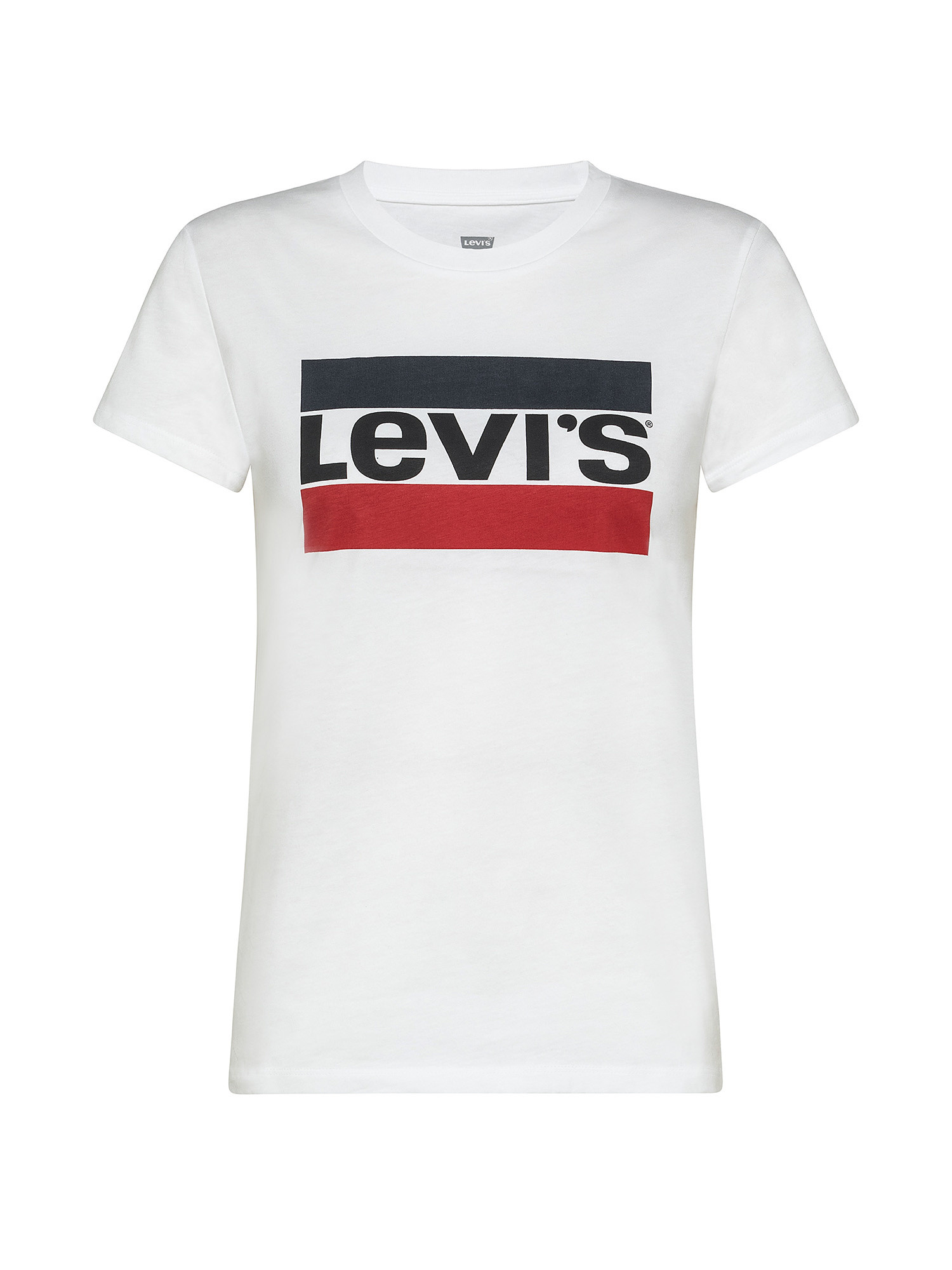 Футболка Perfect Tee с логотипом Levi's, белый футболка levi s perfect tee красный бордовый