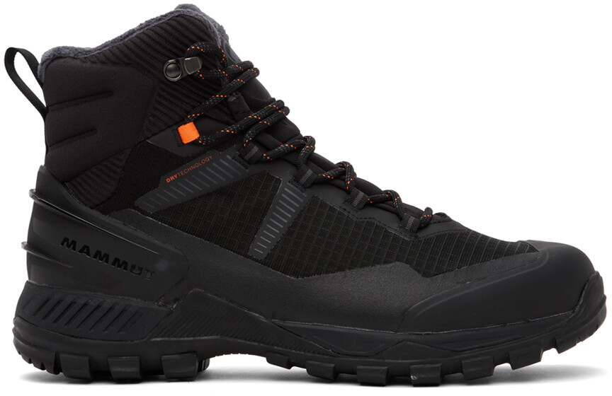 

Черные походные ботинки Blackfin III Mid DT Mammut