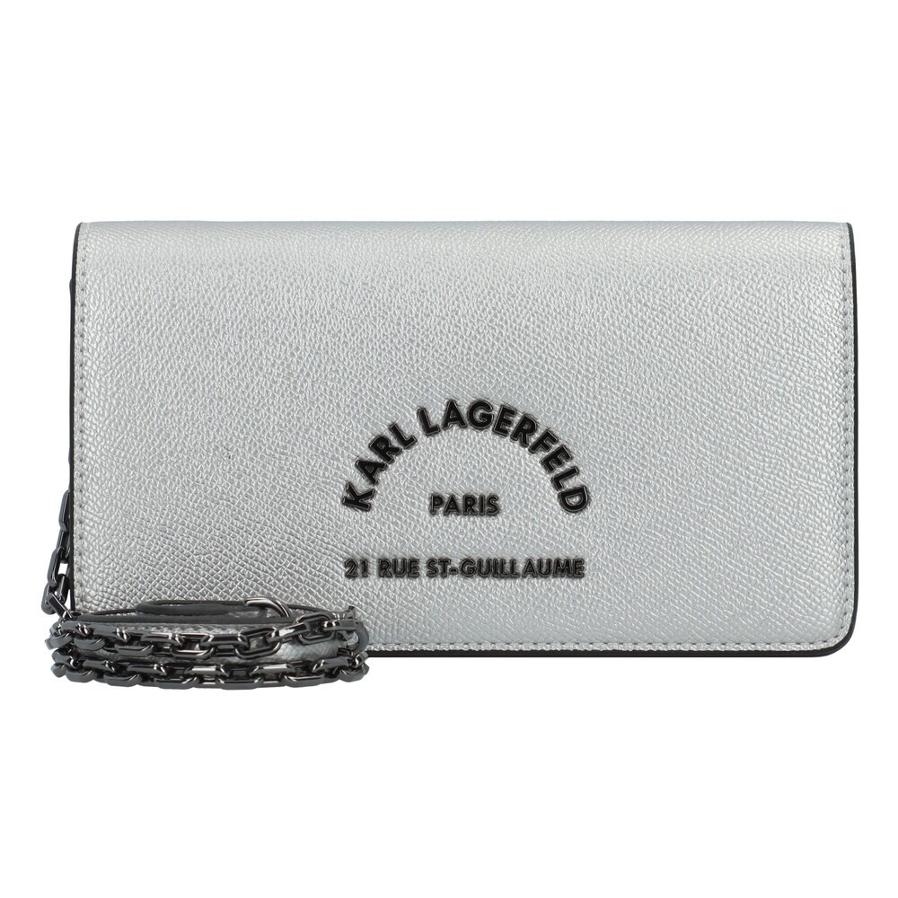 

Клатч Karl Lagerfeld Rsg, серебро
