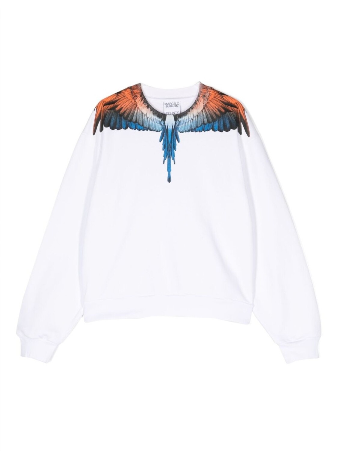 

Marcelo Burlon County Of Milan джемпер с графичным принтом, белый
