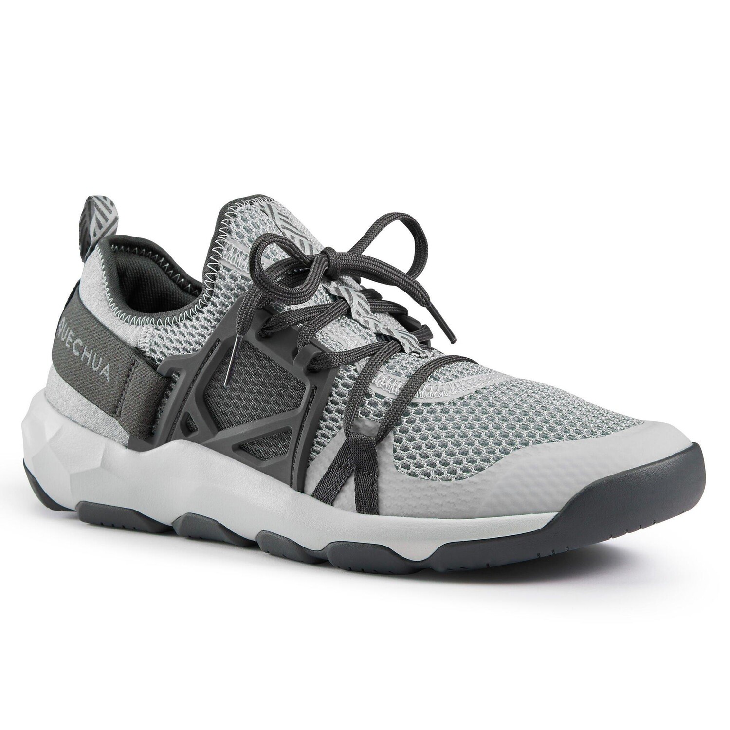 

Спортивные кроссовки Decathlon Breathable Hiking Shoes - Nh500 Fresh Quechua, серебро, Серый