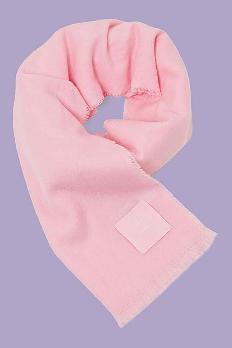 Шерстяной шарф Esprit, розовый jnby розовый шерстяной шарф jnby