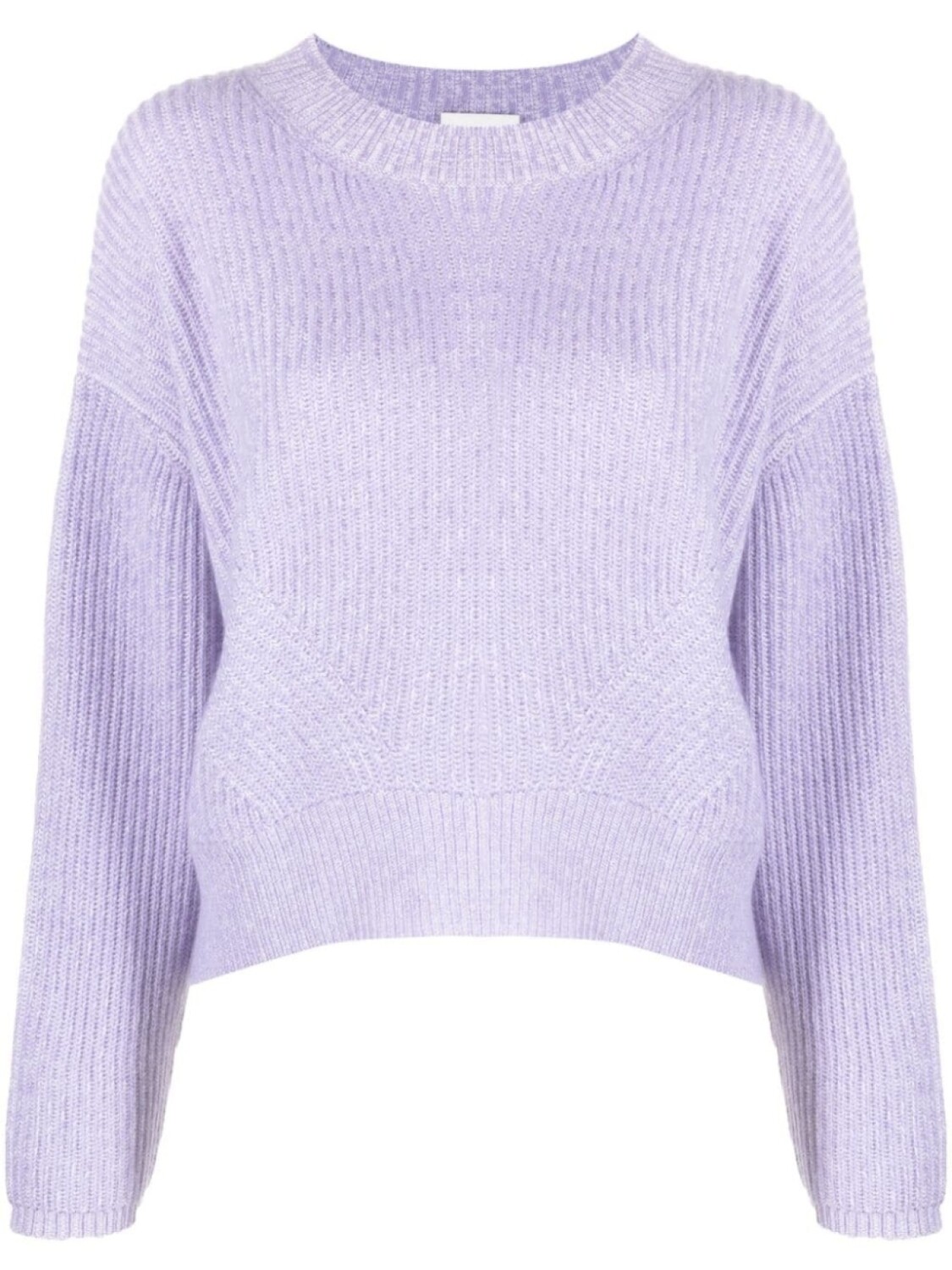 

Allude кашемировый джемпер в рубчик, фиолетовый