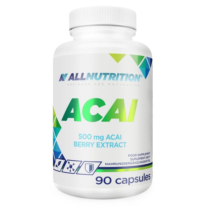 Allnutrition Acai препарат, укрепляющий иммунитет и снижающий чувство усталости, 90 шт. allnutrition ashwaganda forte препарат для памяти и концентрации 90 шт
