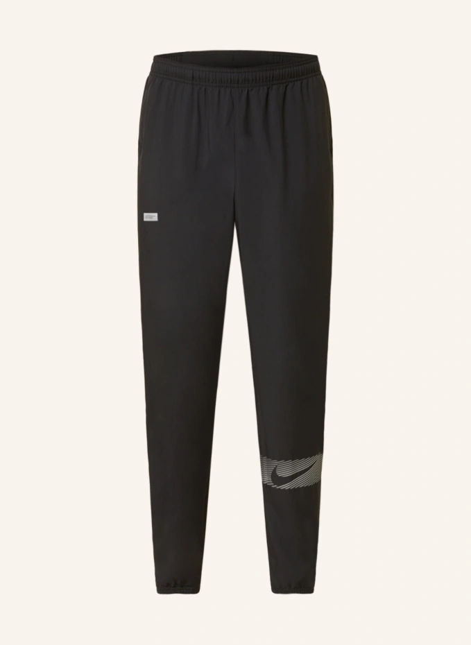 

Брюки для бега challenger flash Nike, черный