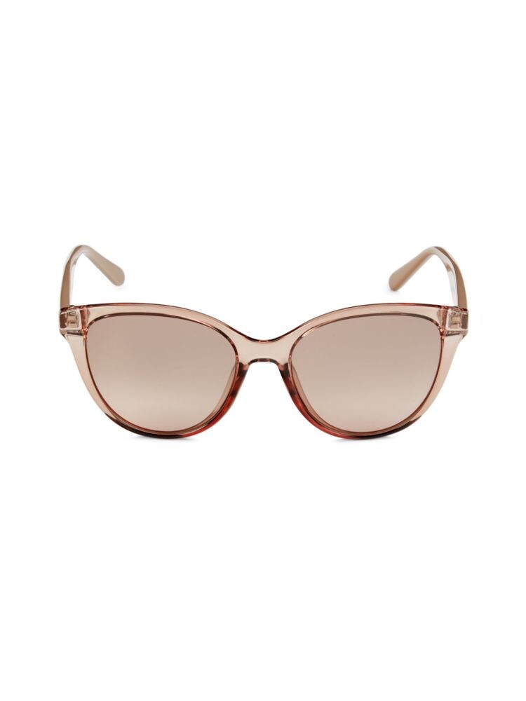 

Овальные солнцезащитные очки 54MM Ferragamo, цвет Crystal Sand
