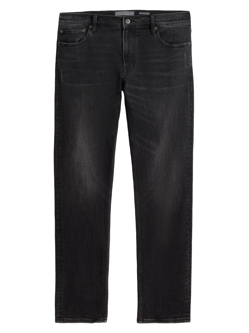 

Джинсы прямого кроя с эффектом потертости J701 John Varvatos, черный