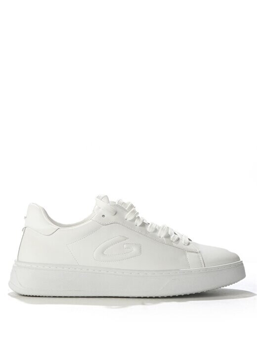 

Белые мужские кожаные кроссовкиnew ERA 0230 LOW M Alberto Guardiani, белый