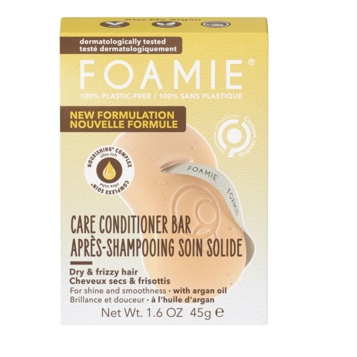 

Кондиционер для волос Kiss Me Acondicionador Sólido con Aceite de Argán Foamie, 45 gr