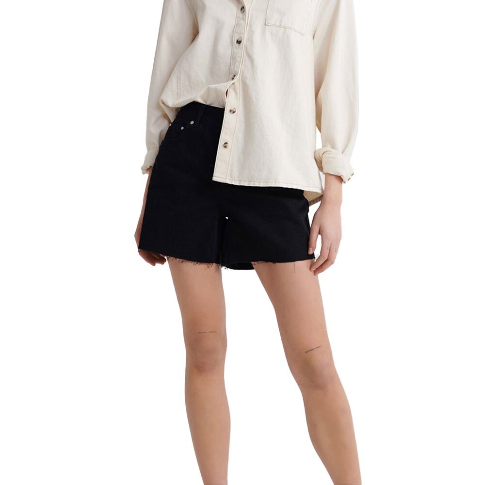 

Джинсовые шорты Superdry Mid Length, черный