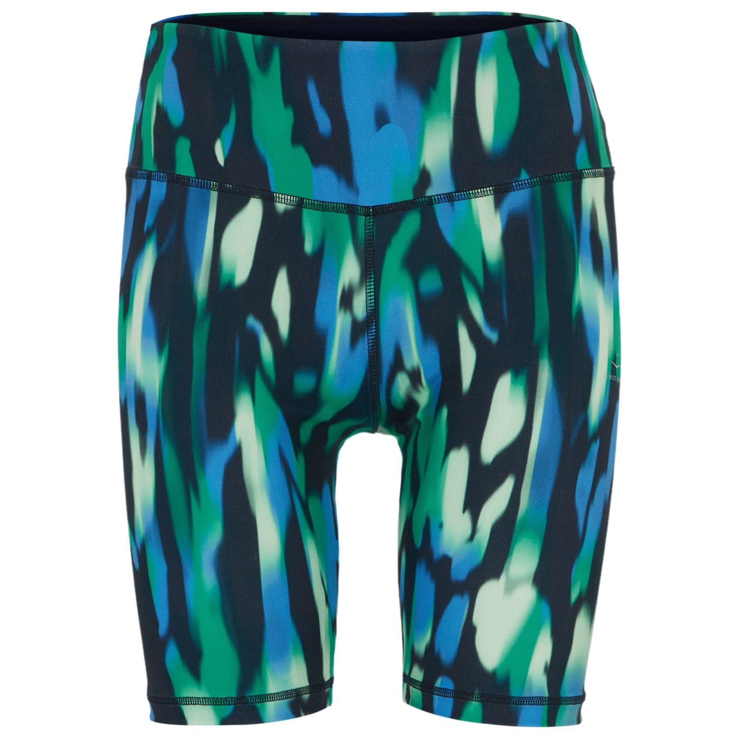 Шорты для бега Venice Beach Women's Beca Drytivity Com4Feel Shorts, цвет AOP Desert Tone Green