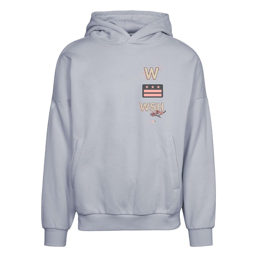 

Пуловер с капюшоном Levelwear Washington Nationals, серый