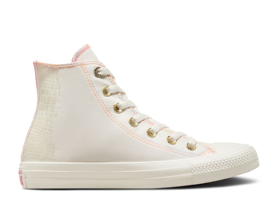 

Кроссовки Converse Chuck Taylor All Star High 'Glazed Chrome', кремовый, Серый