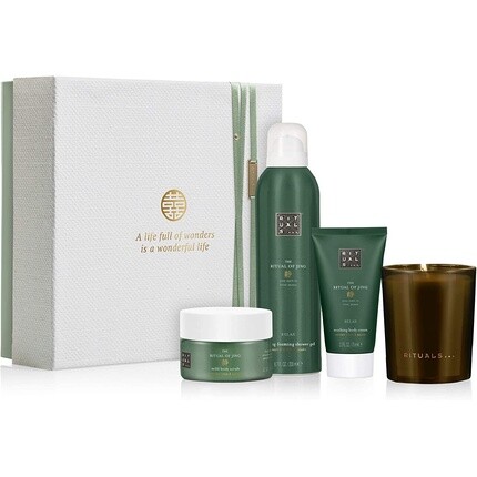 

RITUALS Подарочный набор для женщин «Ритуал Цзин» среднего размера с мармеладом священного лотоса и китайской мятой