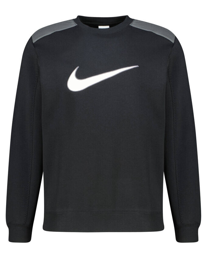 

Флисовая толстовка с круглым вырезом Nike Sportswear, черный