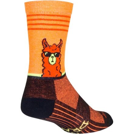 

Носки No Drama Llama, 6 дюймов SockGuy, цвет One Color