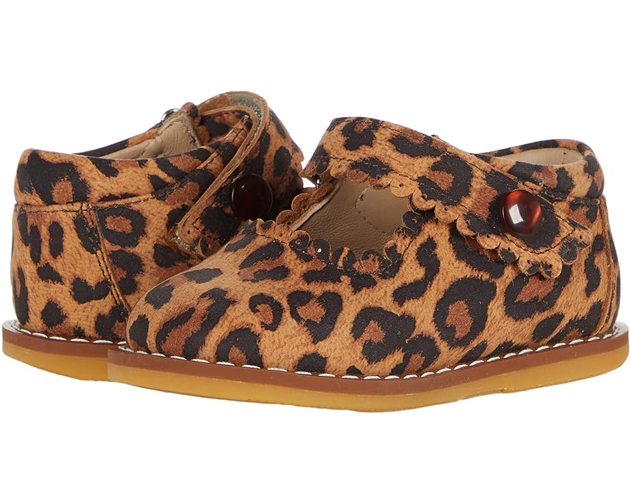 

Балетки Elephantito Mary Jane, цвет Suede Leopard