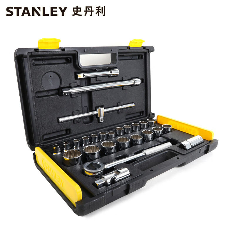 STANLEY Набор из 26 предметов Серия 12,5 мм Набор из 12 угловых дюймов 86-478-22