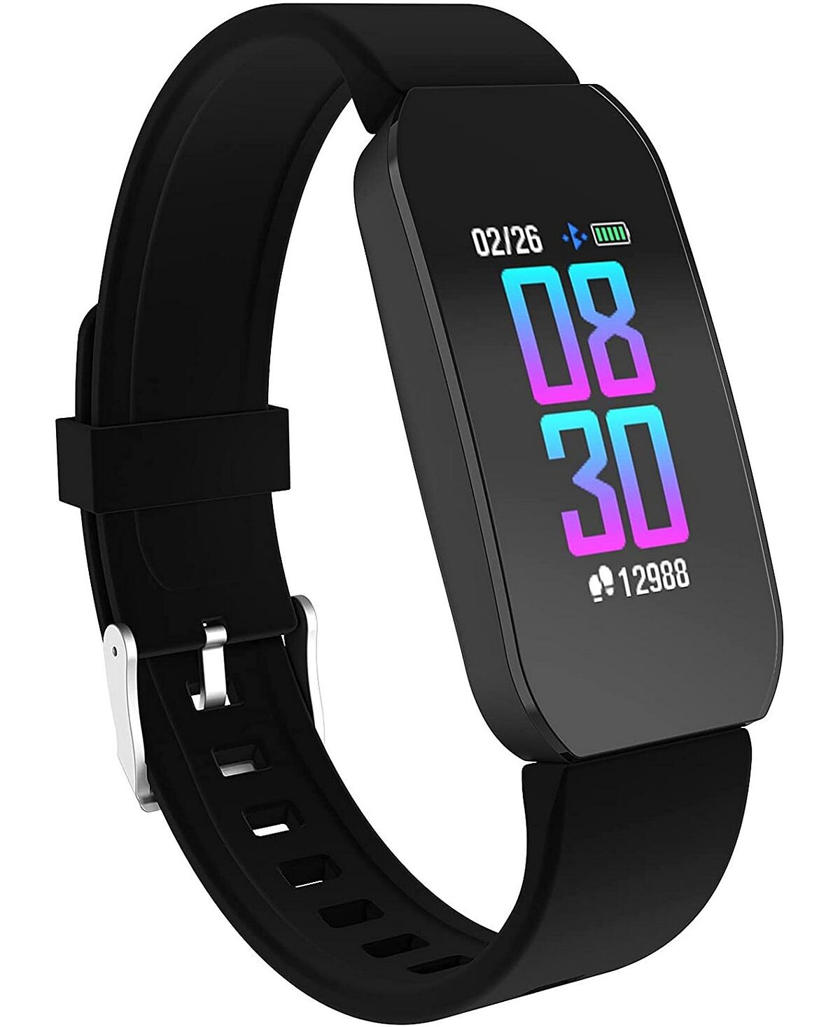 

Умные часы Active унисекс, черный силиконовый ремешок, 44 мм iTouch, черный