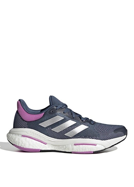 

Темно-синие - серебристые женские кроссовки Adidas