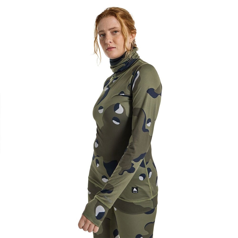

Базовый слой с длинным рукавом Burton Midweight Long Neck, зеленый
