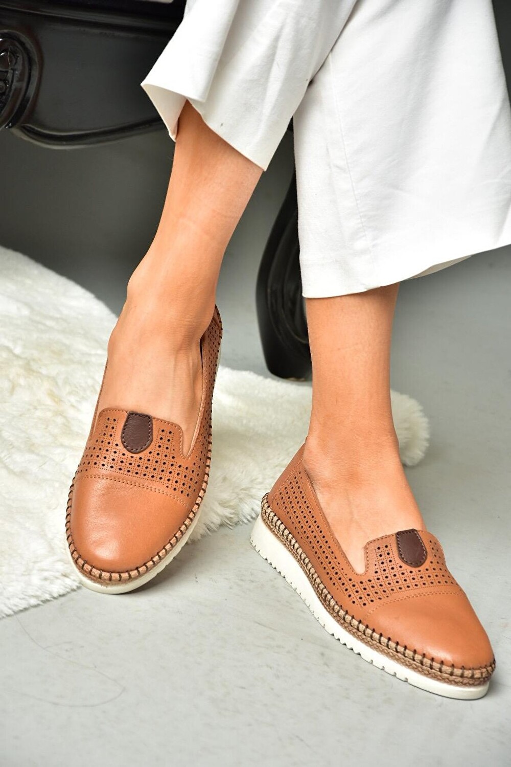 

P5555001 Светло-коричневая женская обувь Fox Shoes, Коричневый