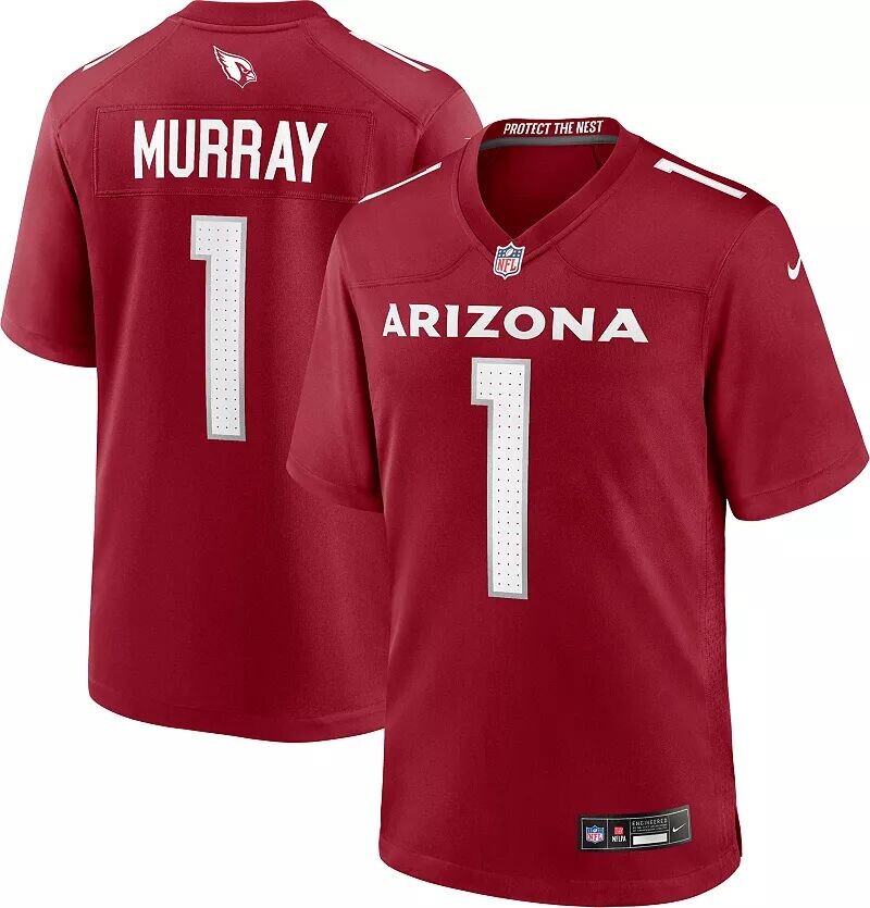

Мужская красная игровая майка Nike Arizona Cardinals Kyler Murray #1