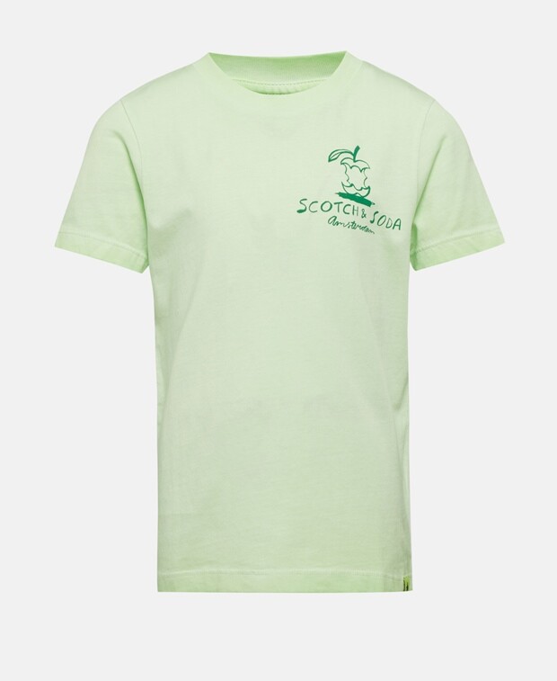 

Органик футболка Scotch & Soda, лаймовый