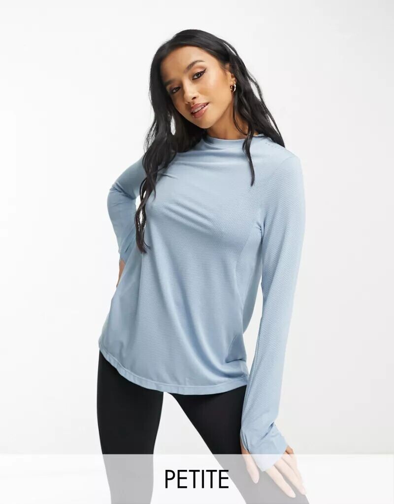 

Беговой топ с длинными рукавами ASOS Petite Icon