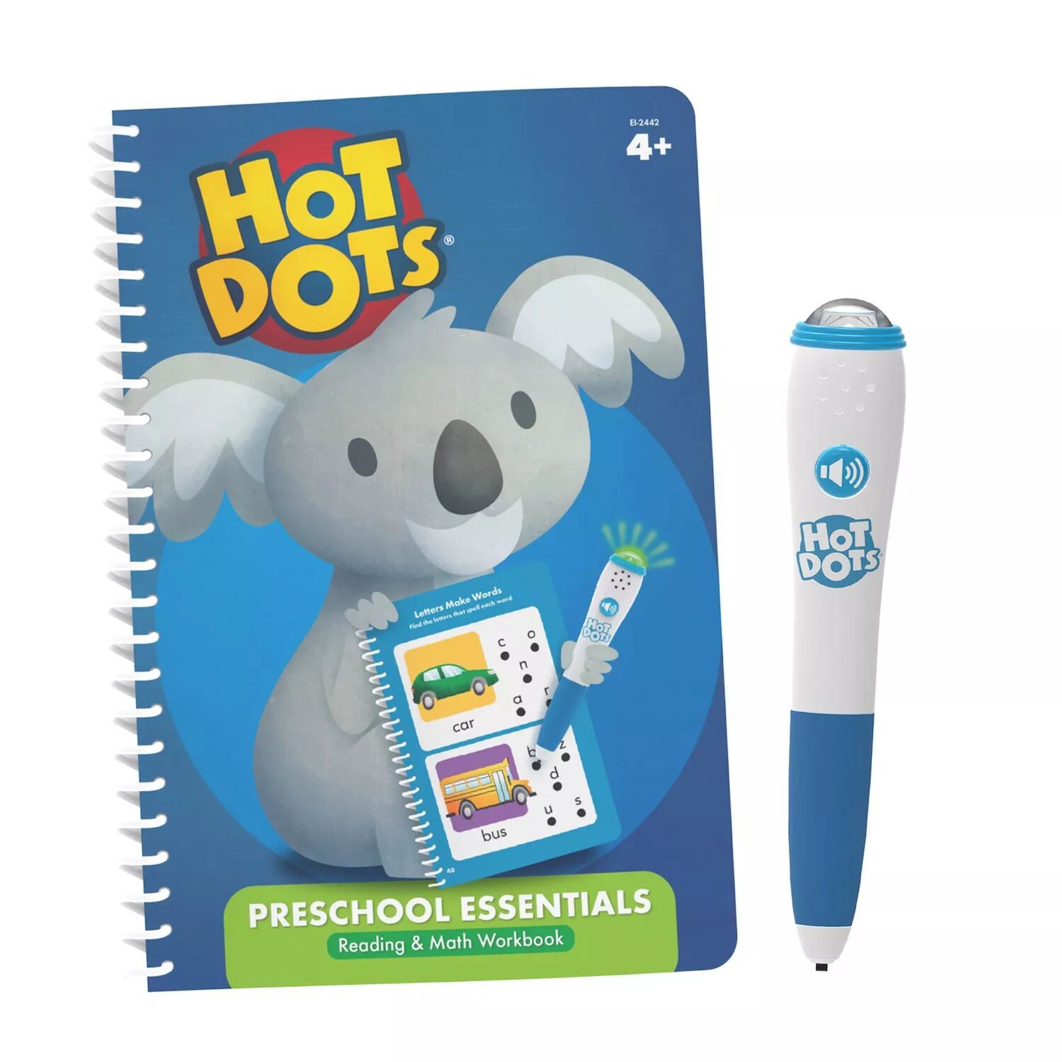 

Educational Insights Hot Dots Учебное пособие по чтению и математике «Основы дошкольного образования» Educational Insights