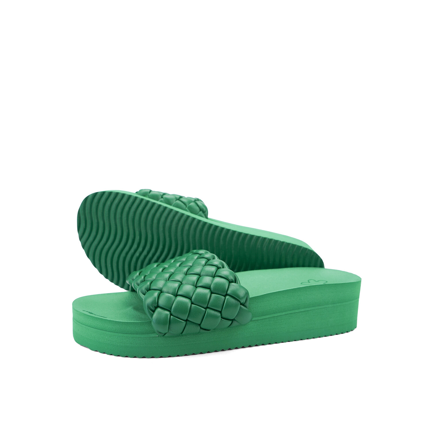 

Сандалии Flip Flop Slides pool*hi weave, цвет Smaragdgrün