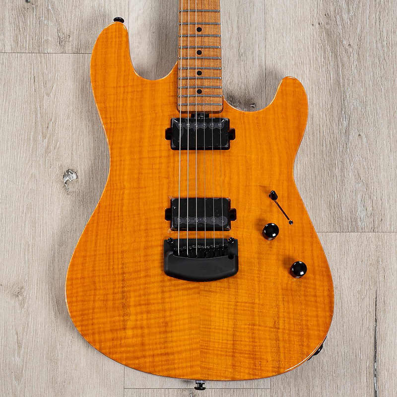 

Электрогитара Ernie Ball Music Man Exclusive Run Sabre Guitar, Custom Trans Gold