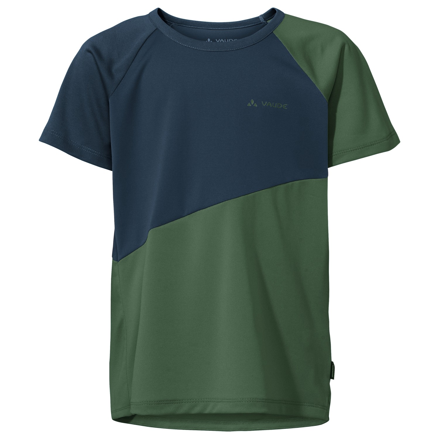 Функциональная рубашка Vaude Kid's Moab T Shirt II, цвет Woodland велосипедный трикотаж vaude moab l s t shirt vi цвет nordic blue