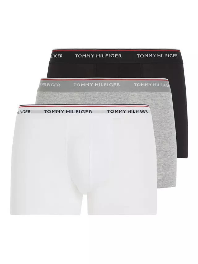 

Трусы Tommy Hilfiger Premium Essential Repeat Logo, цвет black/grey/white
