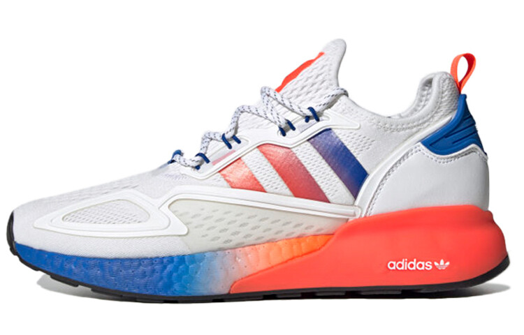 

Adidas originals ZX 2K Boost Белый Солнечный Красный Синий
