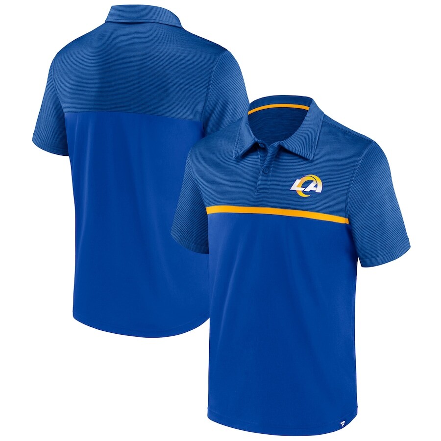 

Поло с коротким рукавом Fanatics Branded Los Angeles Rams, роял