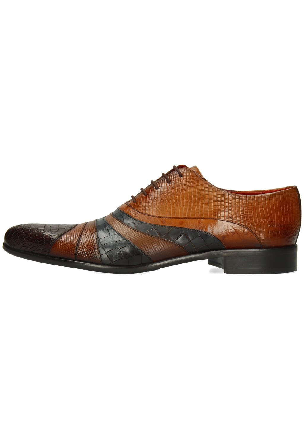 Элегантные туфли на шнуровке Toni Melvin & Hamilton, коричневый туфли на шнуровке betty melvin