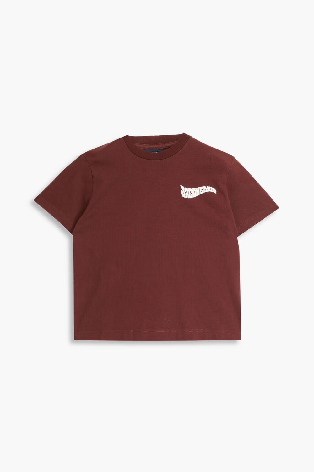 

Футболка Camargue из хлопкового джерси с логотипом Jacquemus, коричневый