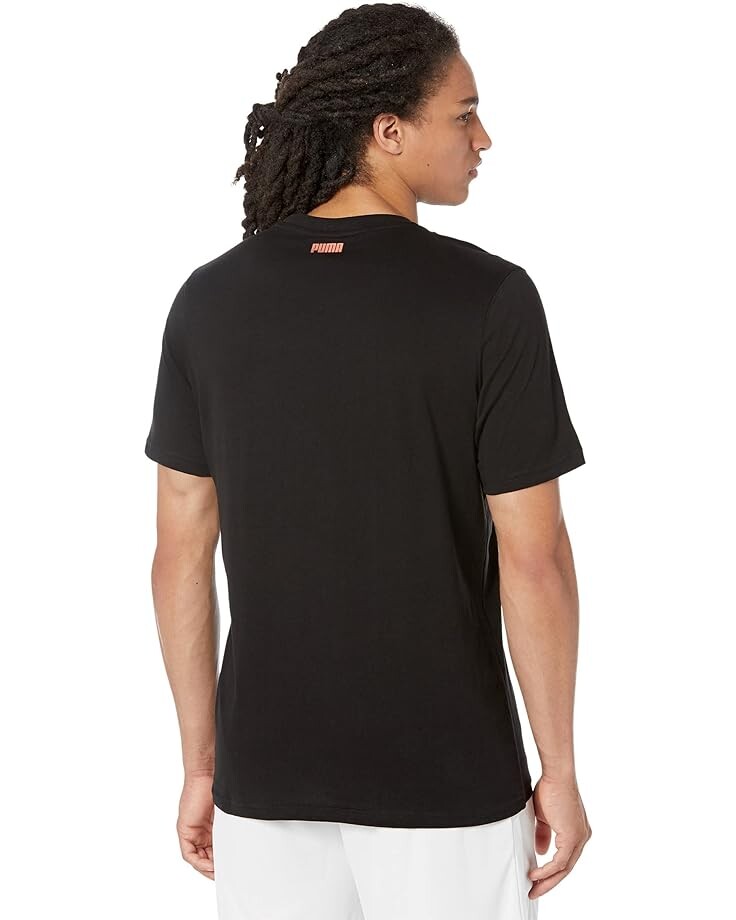 

Футболка PUMA 4th 1/4 Short Sleeve Tee, цвет Cotton Black