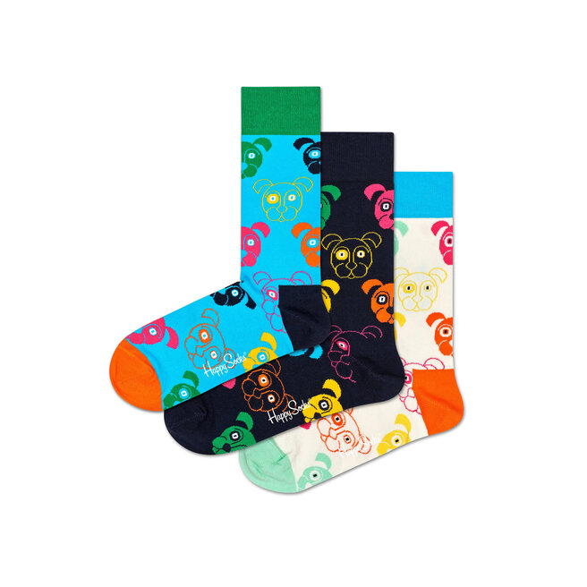 цена Носки Happy Socks, 3 шт, цвет